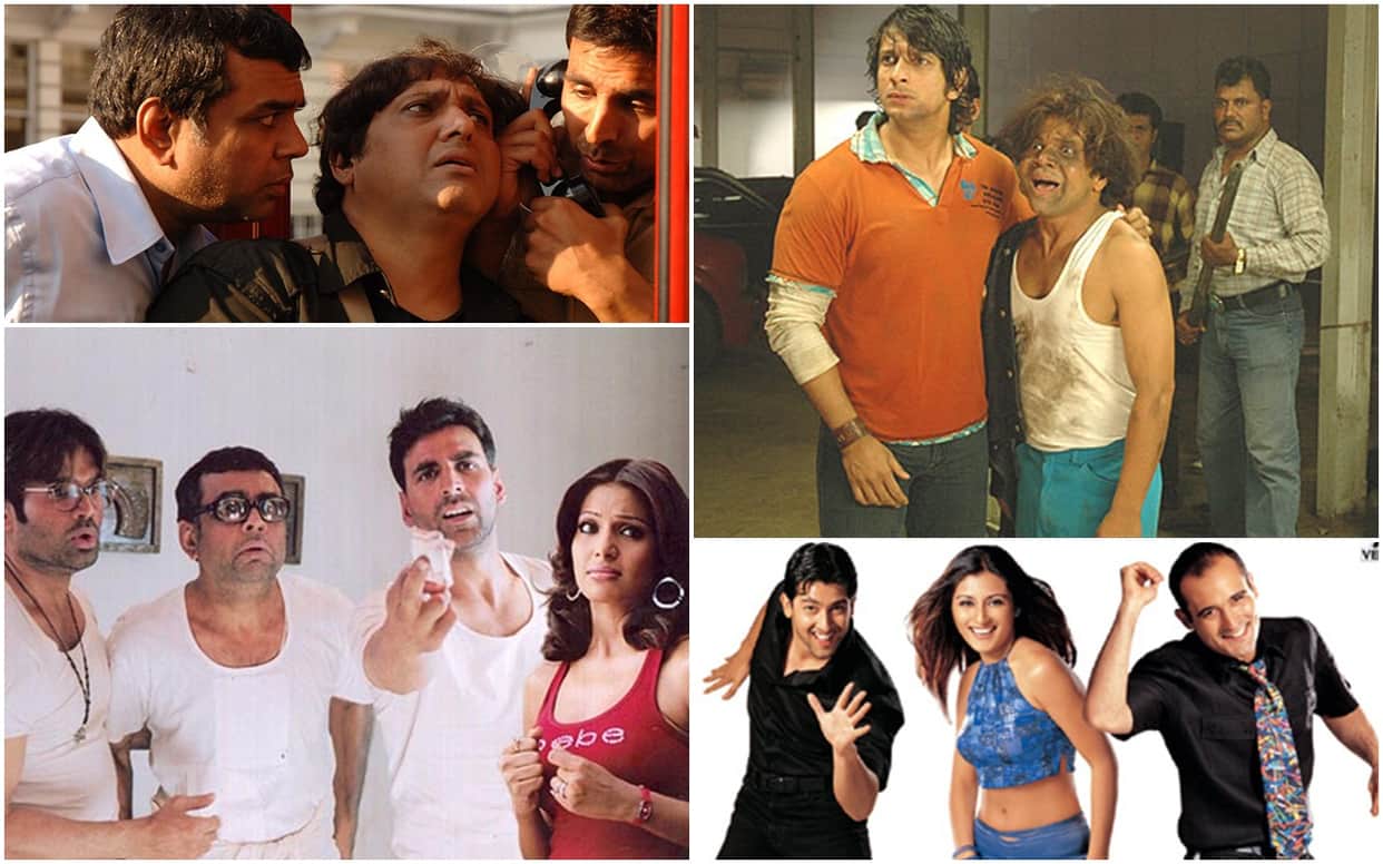 Top comedy films made in Bollywood Like Dhol, Bhagam Bhag