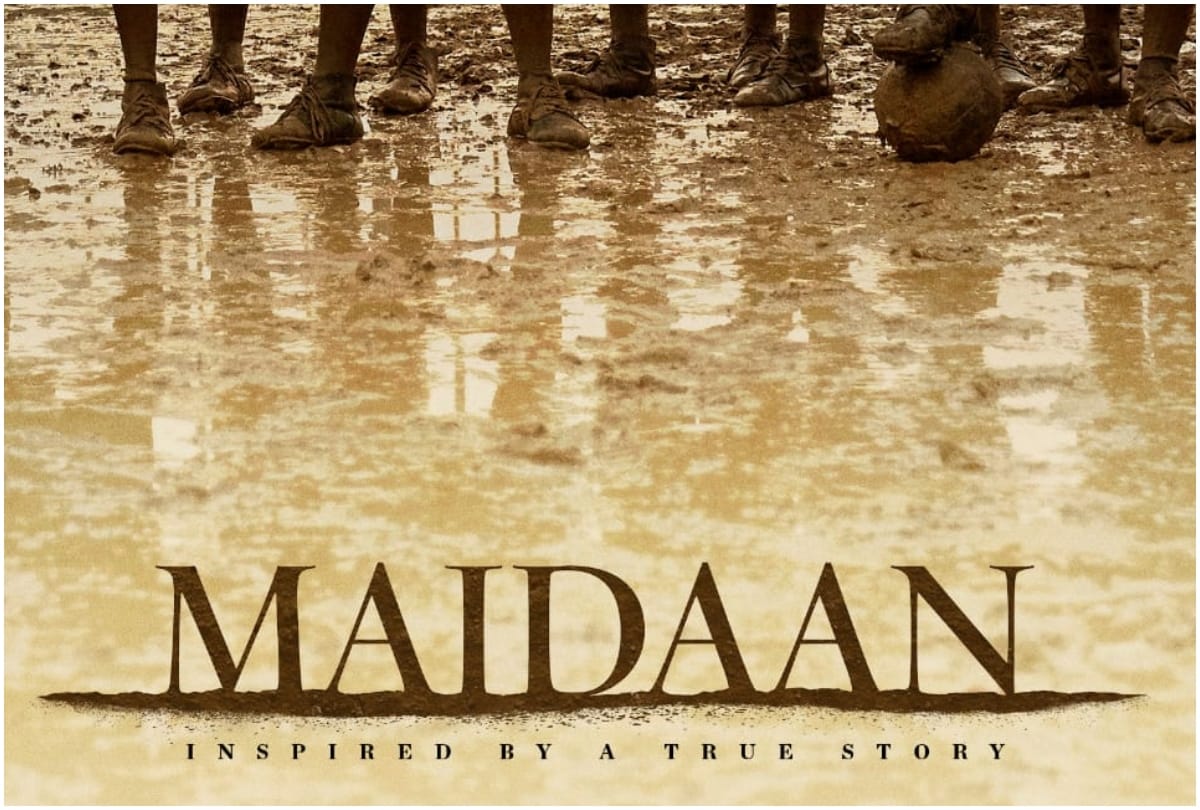Ajay Devgn starring Maidaan film first teaser poster released