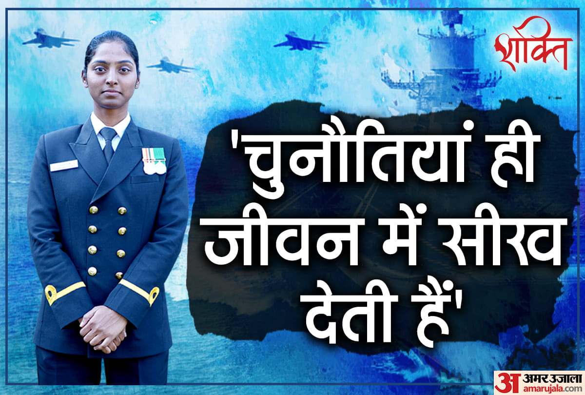शक्ति एक्सक्लूसिव। सब लेफ्टिनेंट स्पंदना रेड्डी