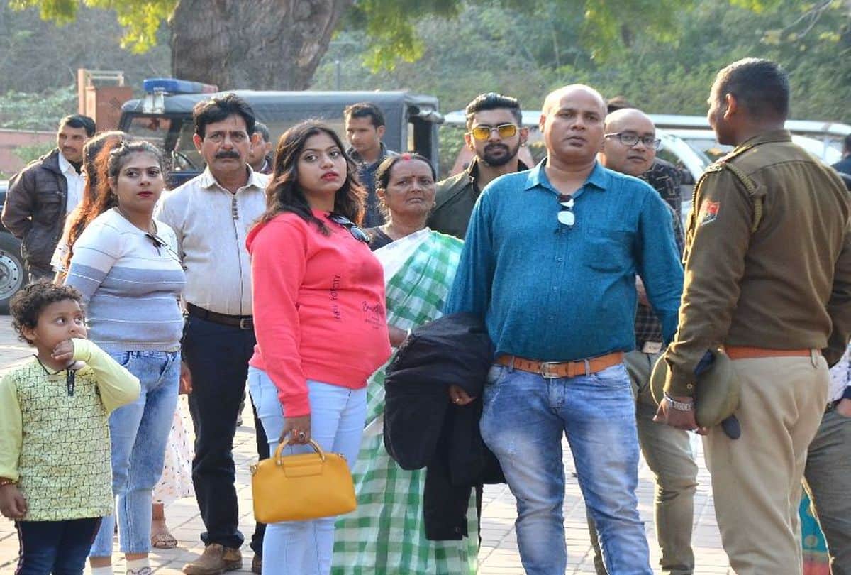 thousand tourists did not show the Taj Mahal due to President of brazil Visits