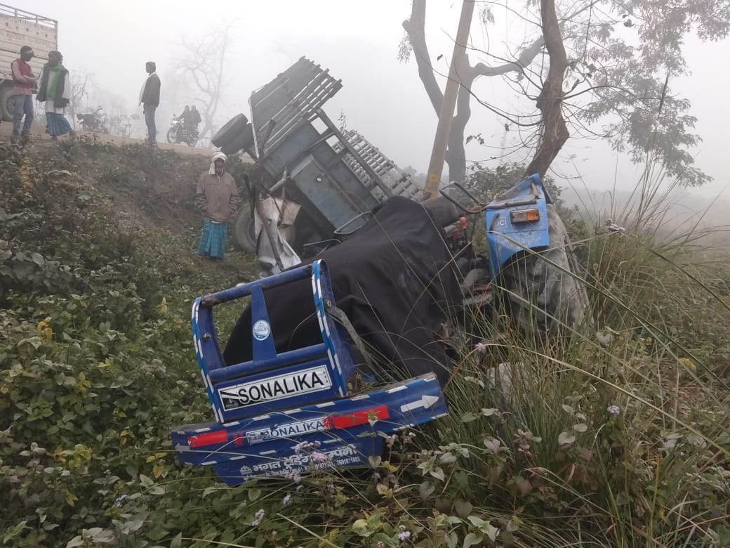 One man killed in Road accident at kushinagar