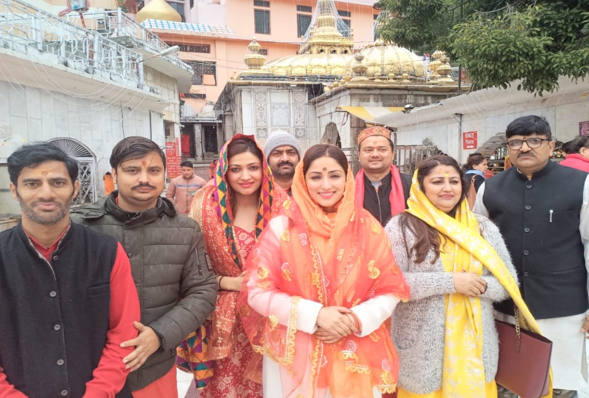 Bollywood actress Yami Gautam took up Kangri Dham in Nanihal, visited mother Jwala