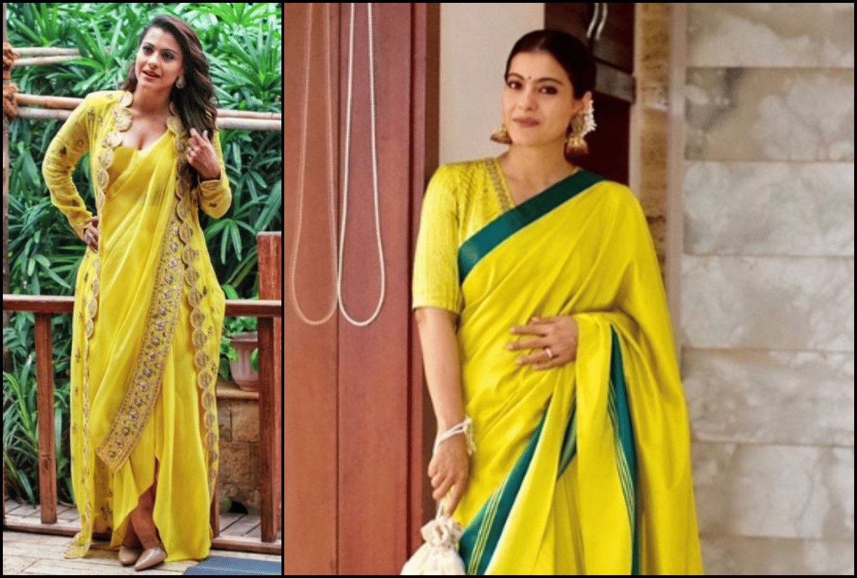 kajol birthday special wear one lakh cost saree for film promotion in indian idol show
