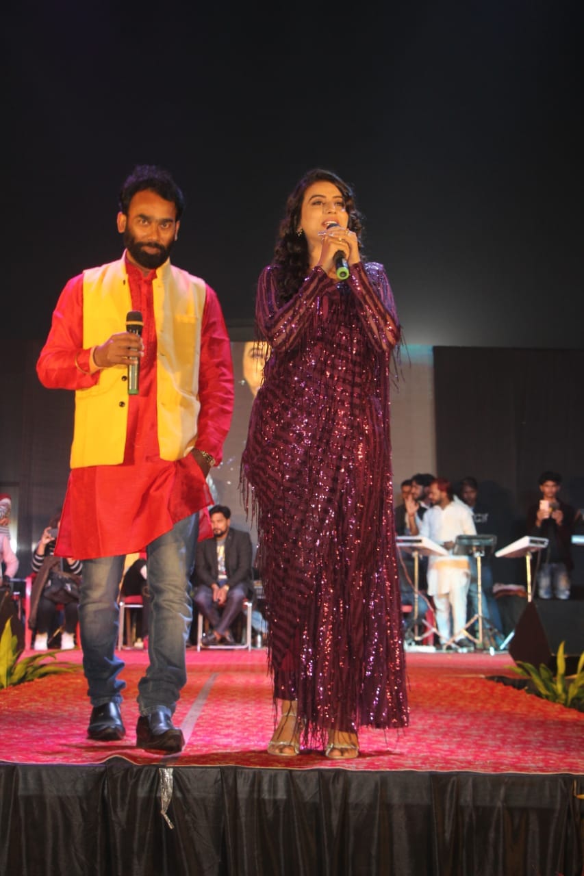 Late night students on the spring festival, Akshara & Ritesh were dancing to songs