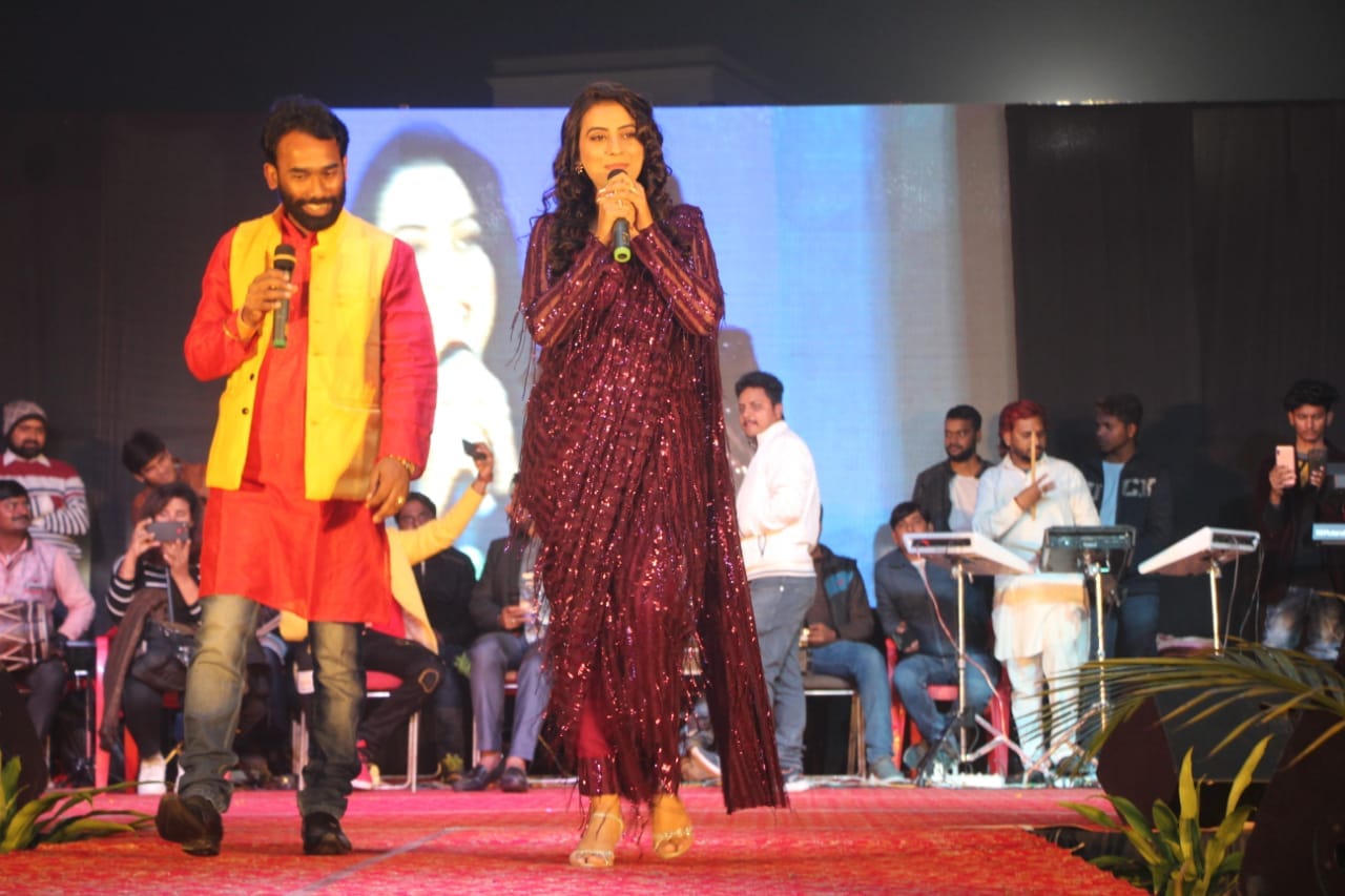 Late night students on the spring festival, Akshara & Ritesh were dancing to songs