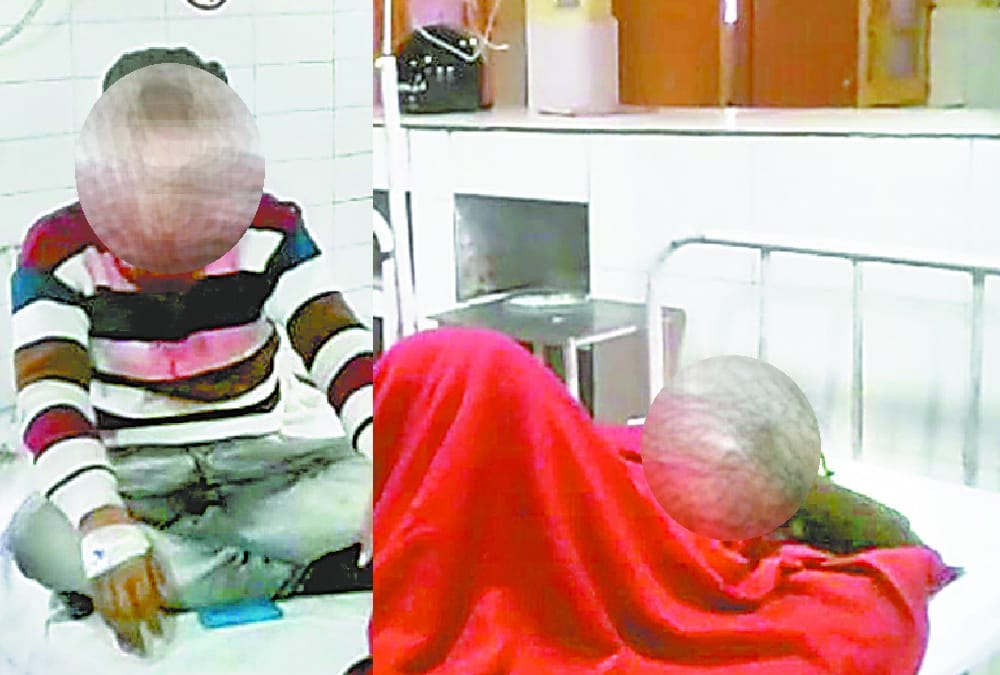 People cuts nose of a man and woman in Ayodhya.