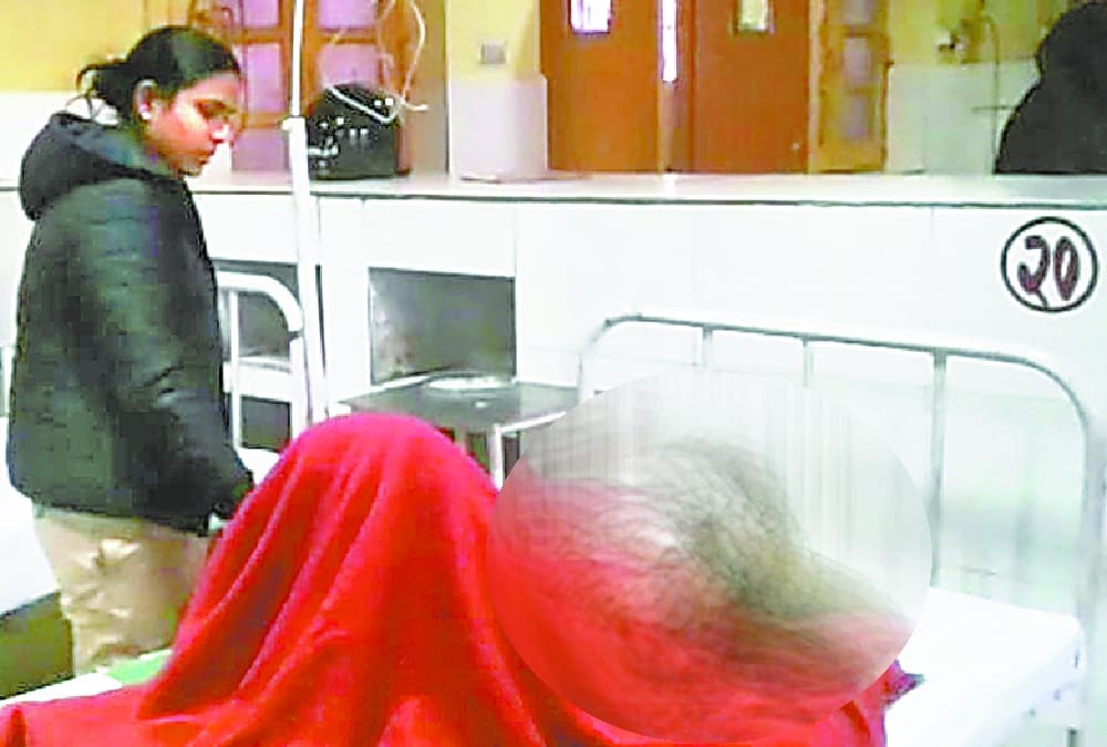 People cuts nose of a man and woman in Ayodhya.