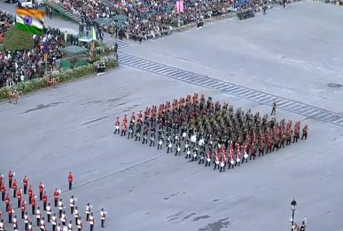 Beating Retreat ceremony at Vijay Chowk, Know all about it