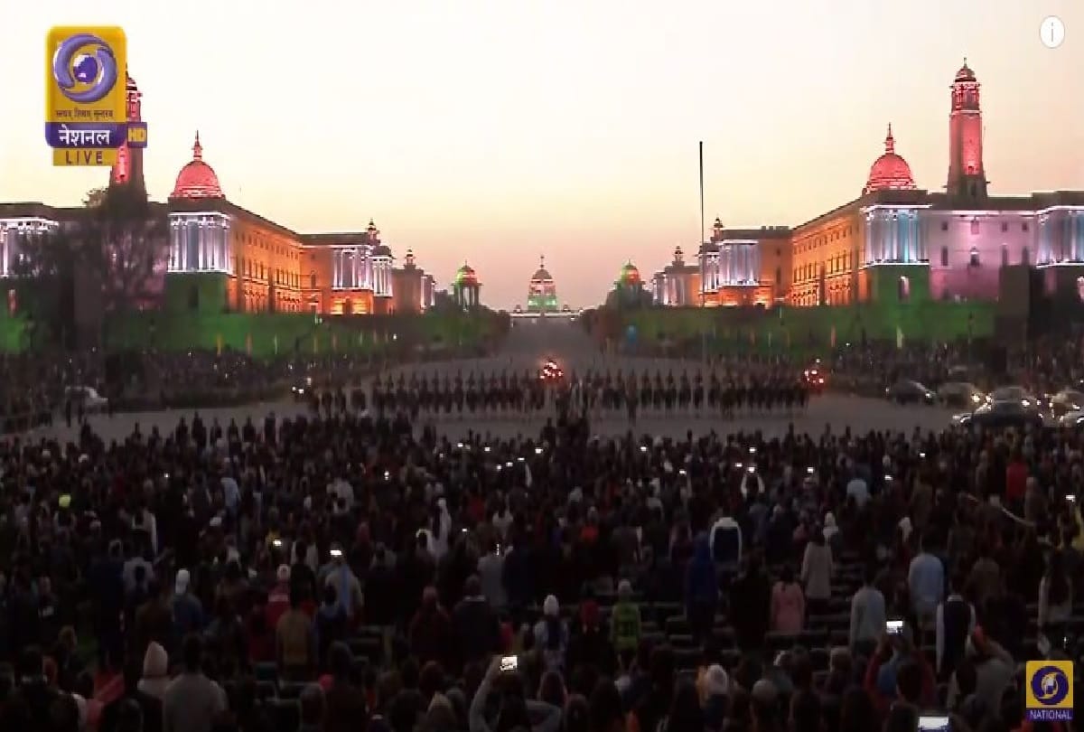 Beating Retreat Ceremony Tomorrow afternoon so leave home after checking the routes