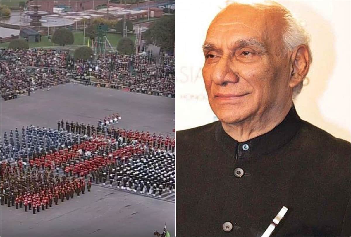 Beating retreat Navy Band Connection with yash chopra Movie Kabhi Kabhie Starring Amitabh Raakhee