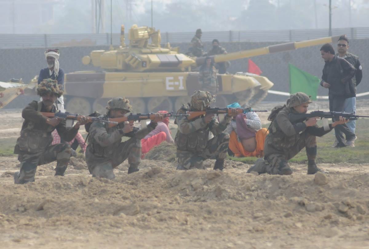 three satellites will monitor every movement of the defence expo