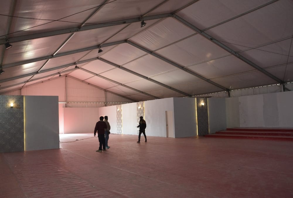 Special bullet proof chamber for PM Modi for Defence Expo.