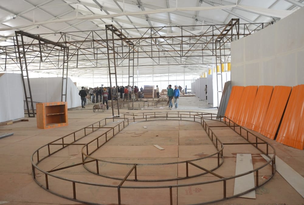 Special bullet proof chamber for PM Modi for Defence Expo.