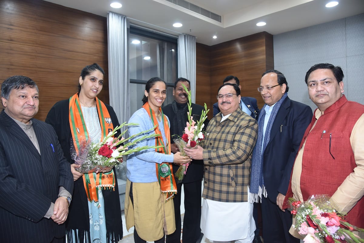 Delhi Assembly Election 2020:  Saina Nehwal Badminton Star Joins BJP