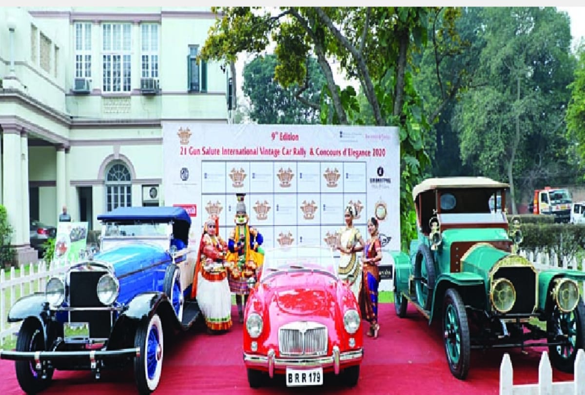 150 vintage cars will show on the road of Delhi