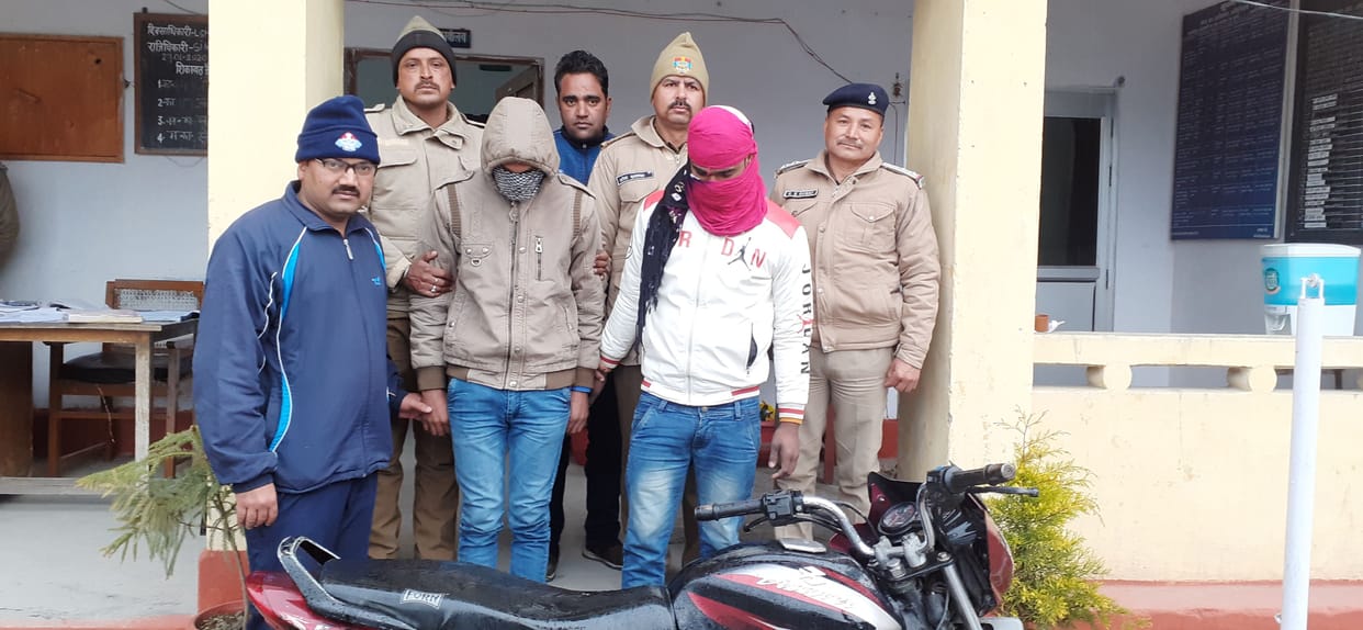 Bike thieves arrested from Bareilly, bike recovered