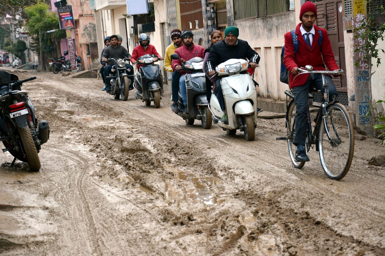 Winter increases due to rain and cold air