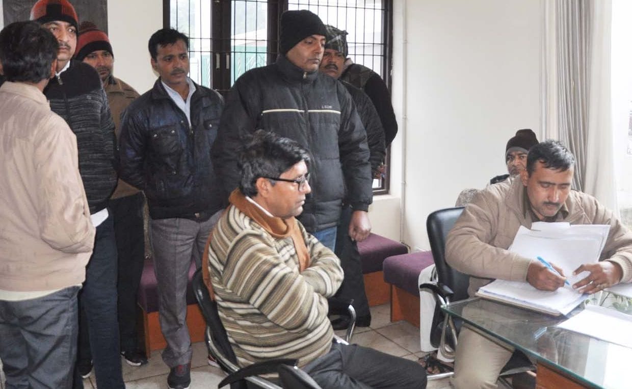 security guard died in doubtful situation