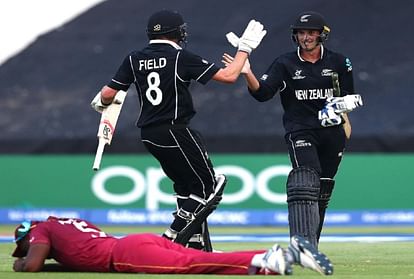 U19 World Cup New Zealand defeated west indies in thrilling match and enters semifinal