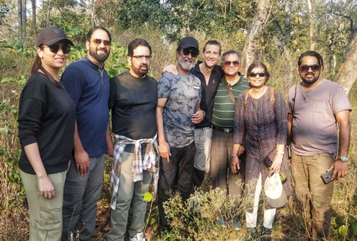 rajinikanth injured during man vs wild with bear grylls in karnataka