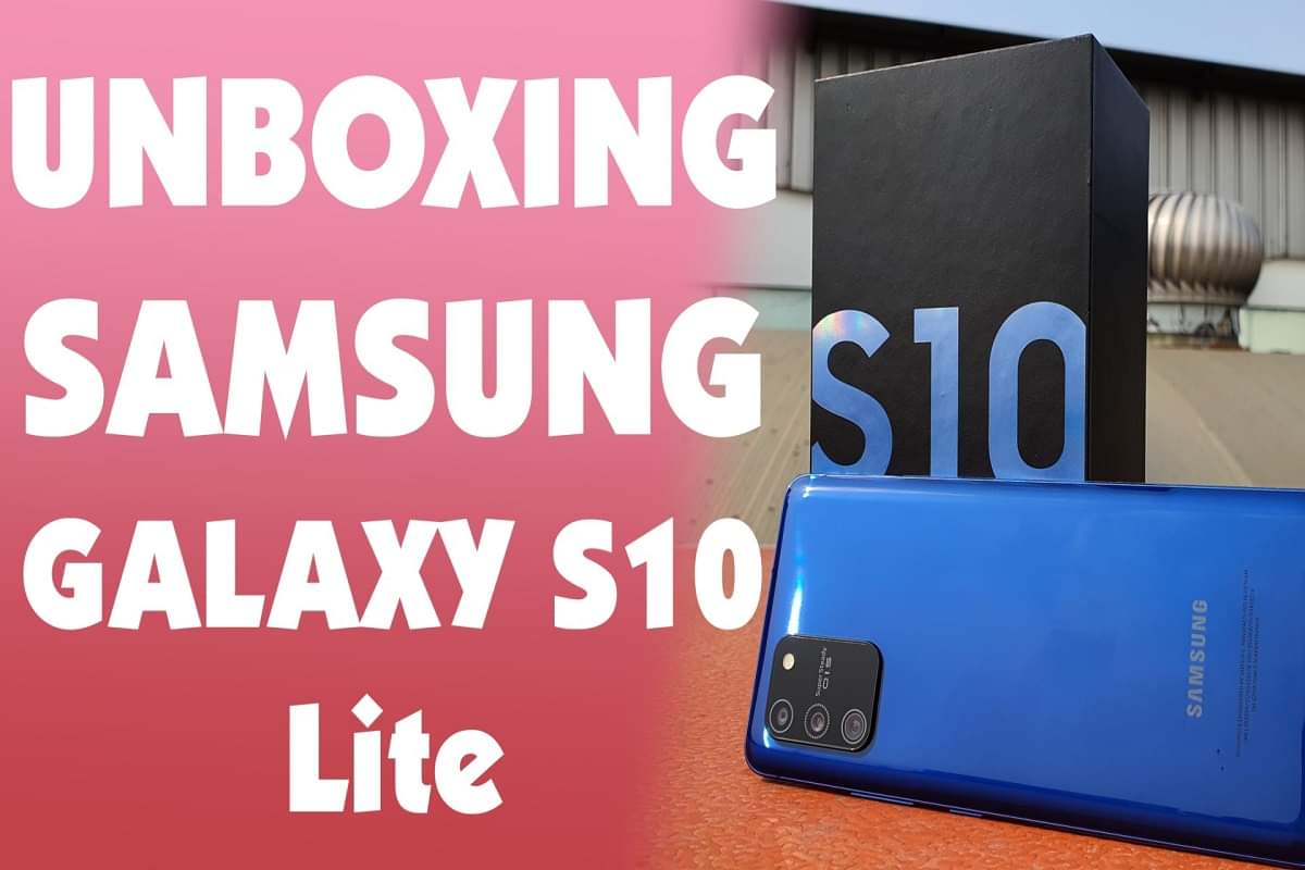 Samsung Galaxy S10 Lite Unboxing: