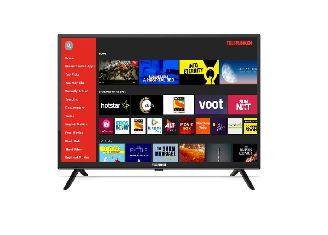 Telefunken launches 32inch HD Ready Smart TV TFK32QS with Bluetooth Technology at Rs 9990