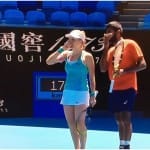 Rohan bopanna and Nadiia Kichenok