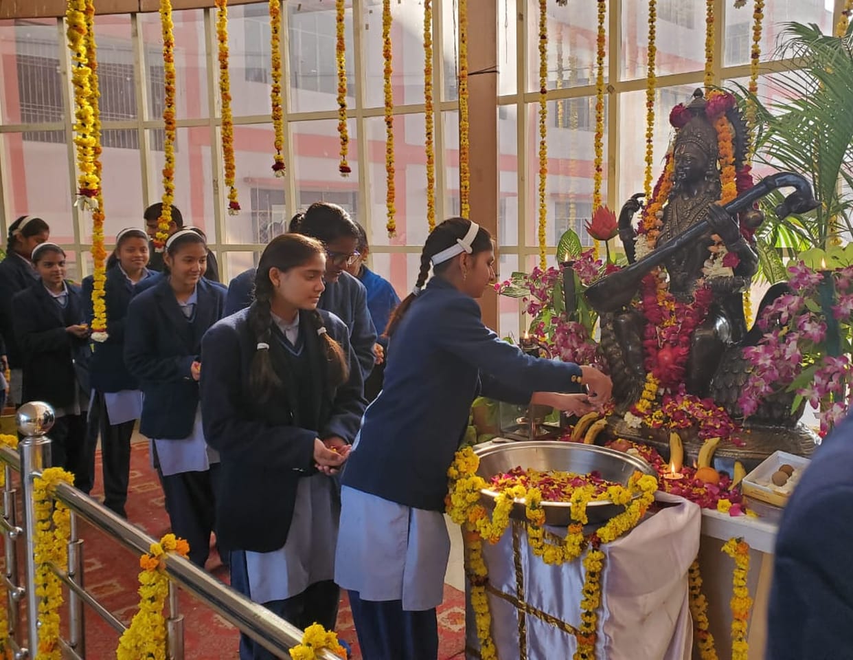 vasant panchmi, suditi globle public school