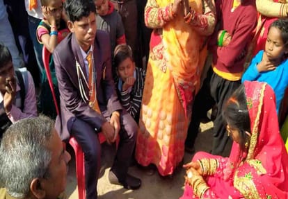Bride denies marriage Seeing groom's feet in mahoba