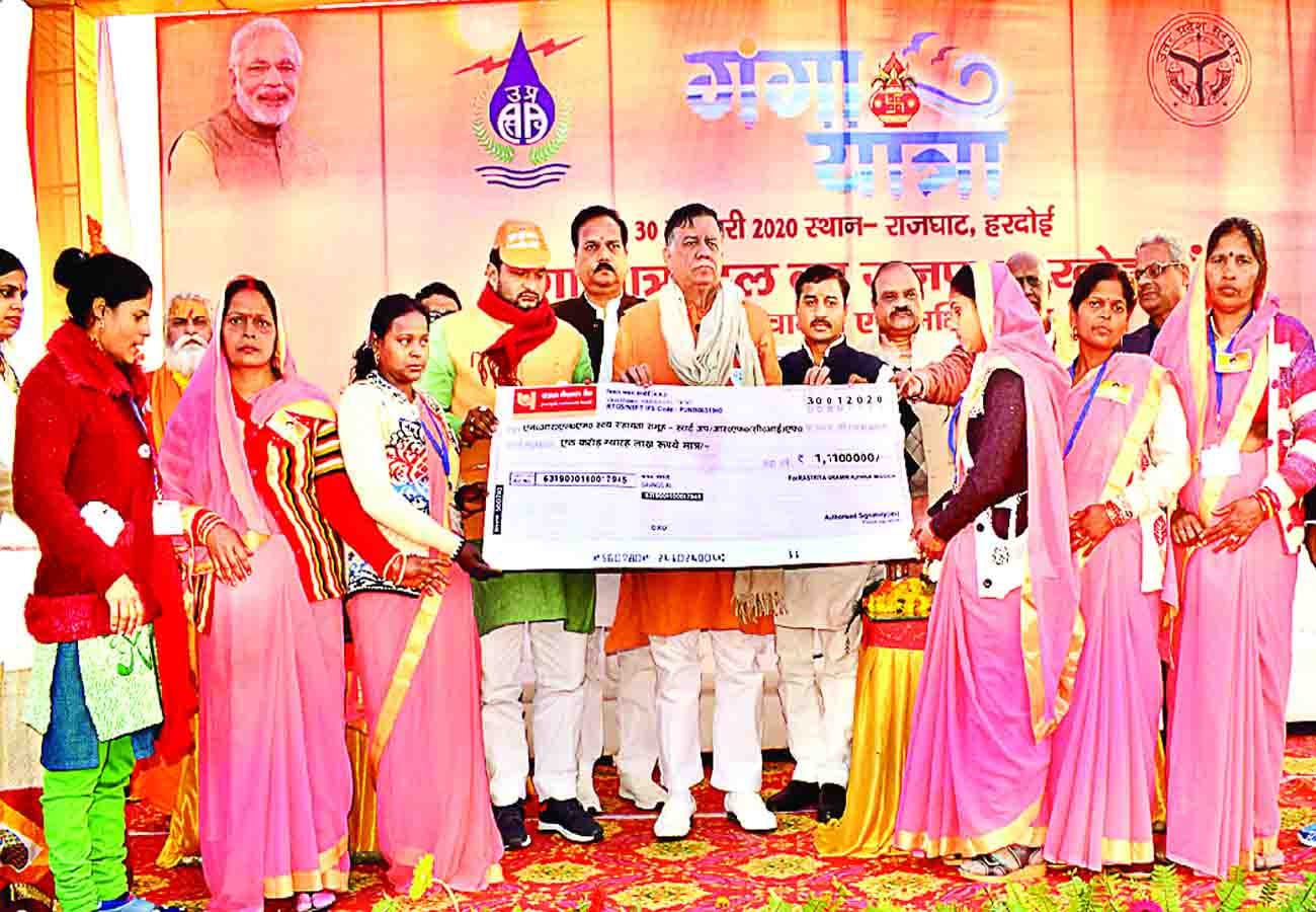 Ganga yatra tied to hope of freedom from flood in hardoi