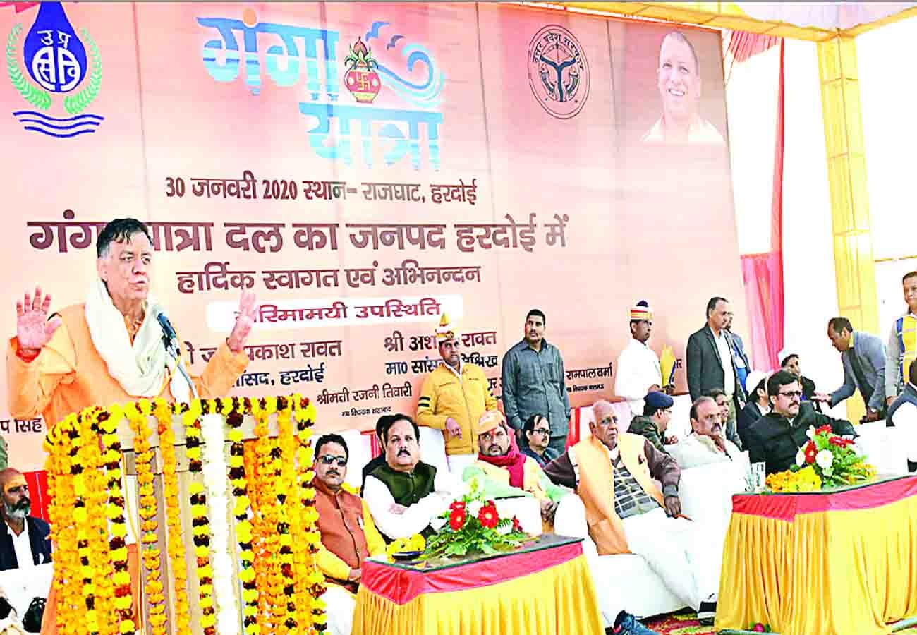 Ganga yatra tied to hope of freedom from flood in hardoi