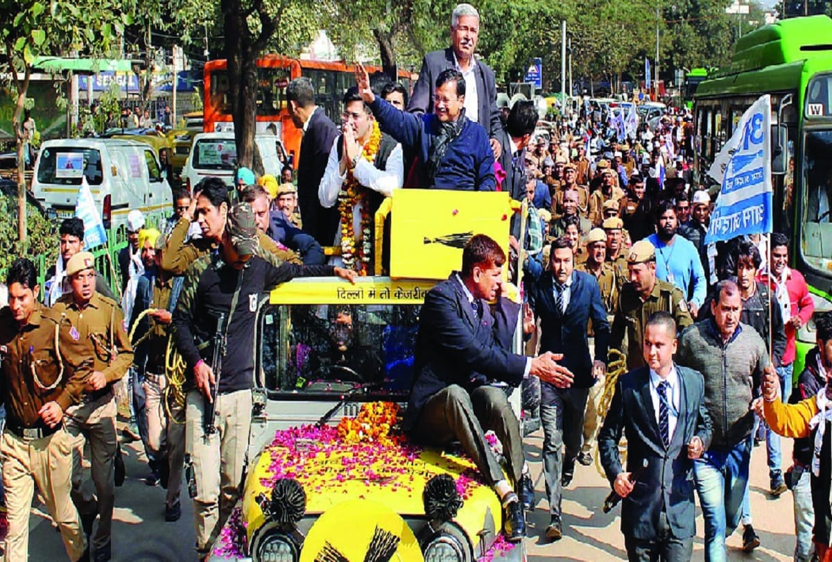 AAP came out to knock house to house FOR DELHI POWER
