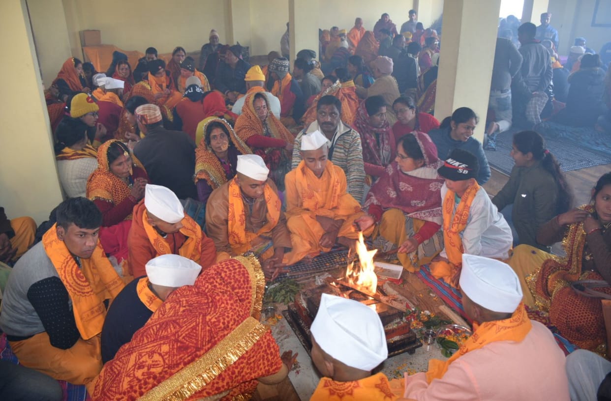 Vasant Panchami festival celebrated with great pomp in the district