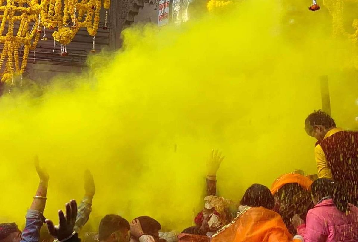 Holi 2021 in Mathura Vrindavan News: Mathura Holi 2021 celebrations will start on Vasant Panchami