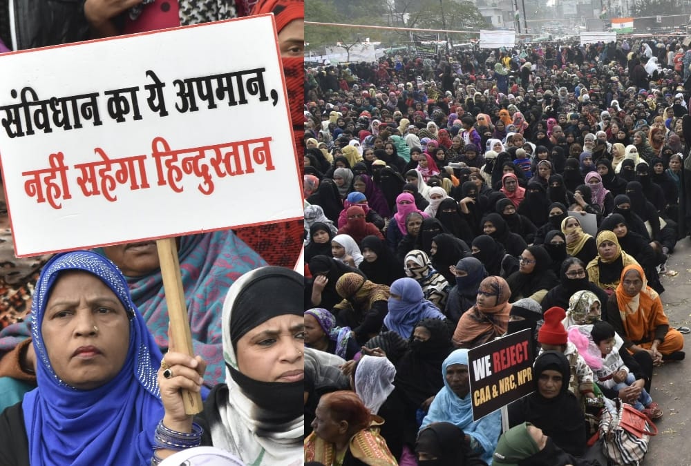 Notice against women protesting on Ghanta Ghar against CAA and NRC.
