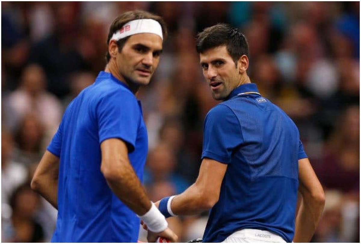 Australian Open Semifinal Battle between Roger Federer and Novak Djokovic