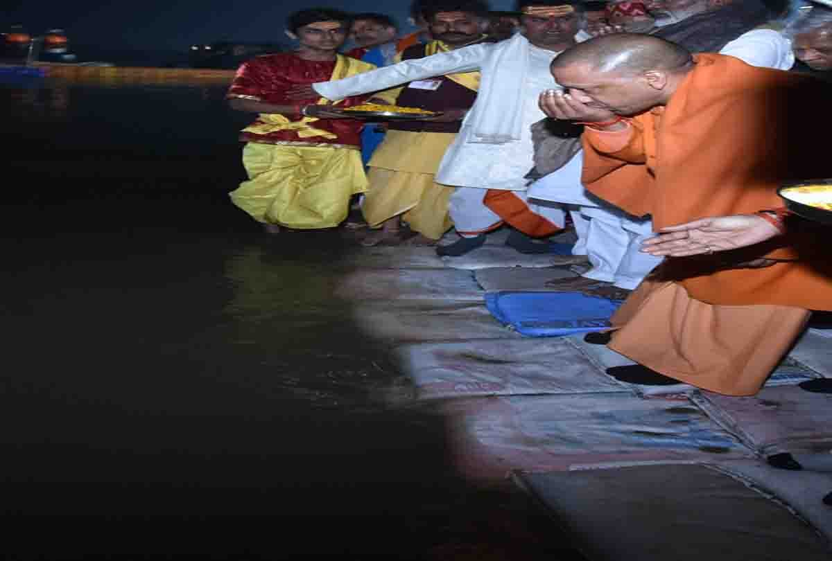 The yogi took a pledge to clean the Ganges