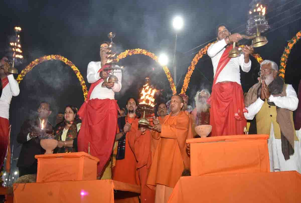 The yogi took a pledge to clean the Ganges
