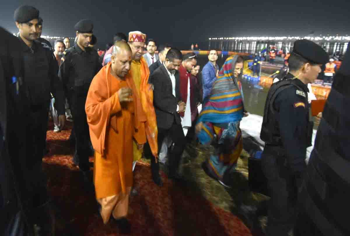 The yogi took a pledge to clean the Ganges