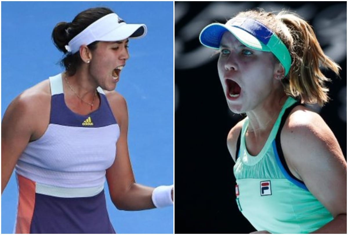 australian open 2020: sofia kenin will face garbine muguruza in final 
