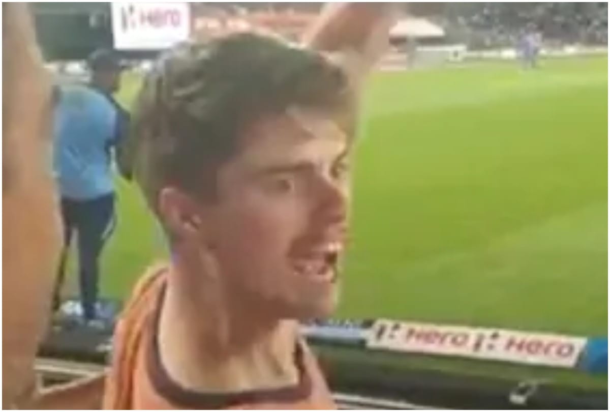 IND vs NZ New Zealand Fan Chanting Bharat Mata Ki Jai Video Goes Viral On Social Media
