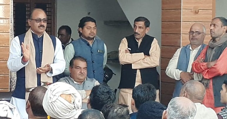 MP reached door to door to give information about CAAA in Malendi village