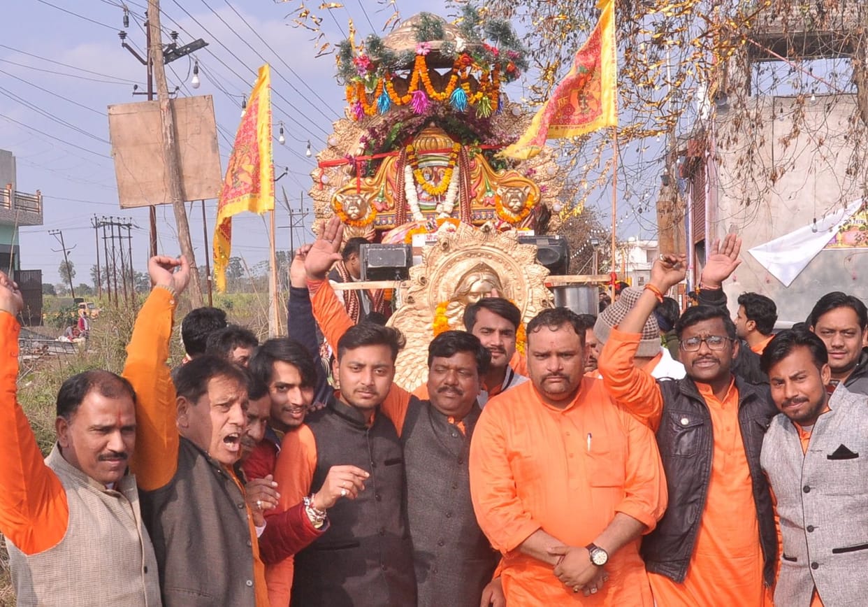 Salasar Balaji's procession taken out