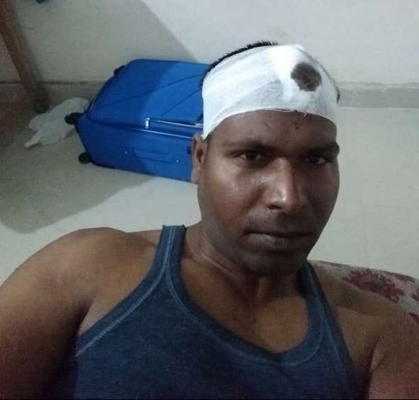 Six arrested for attack on police team