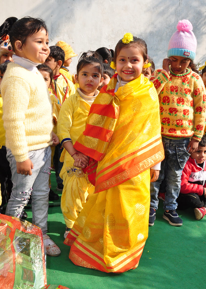 Kites in the middle of pleasant weather