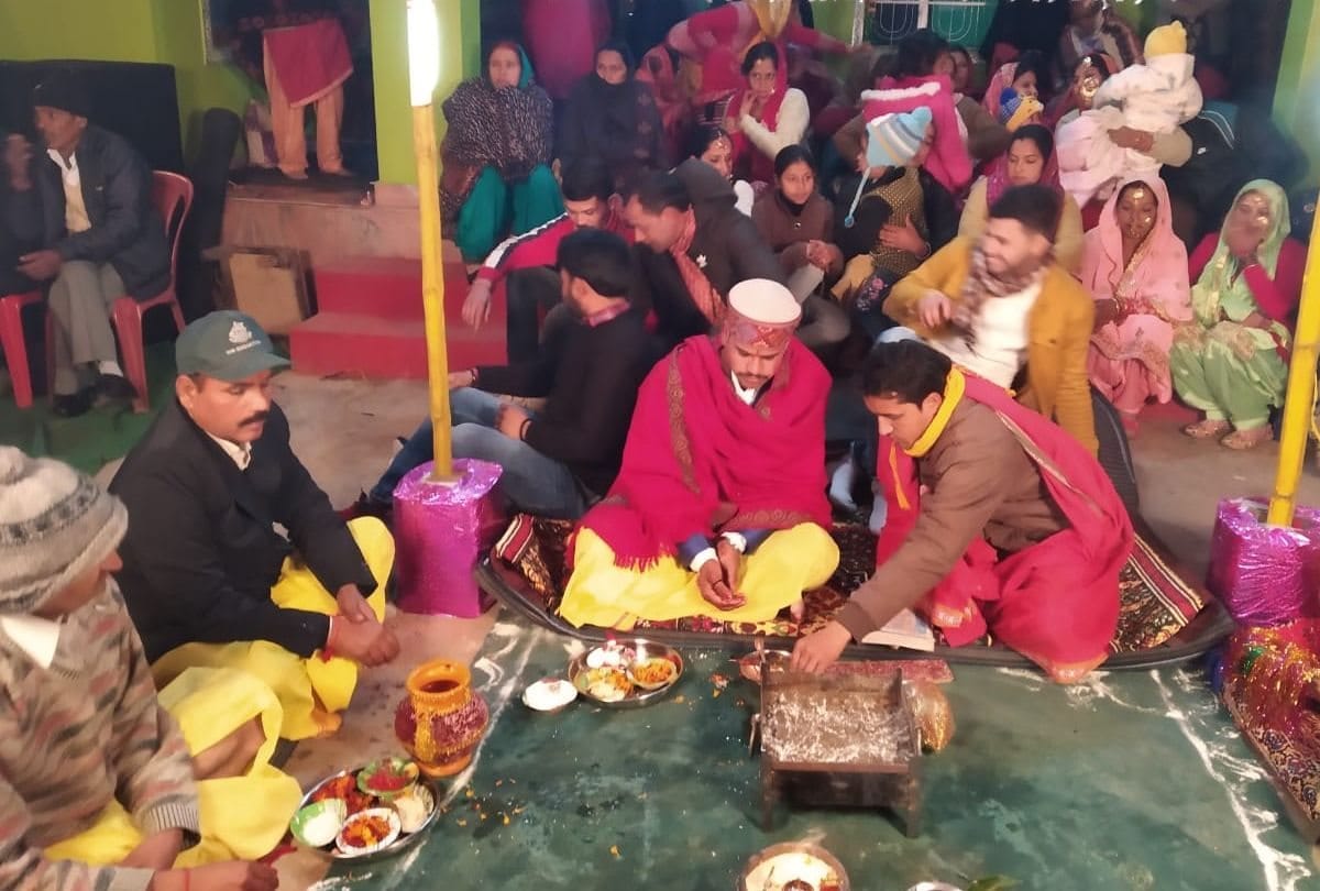 army jawan sunil kumar marriage in mandi in himachal pradesh