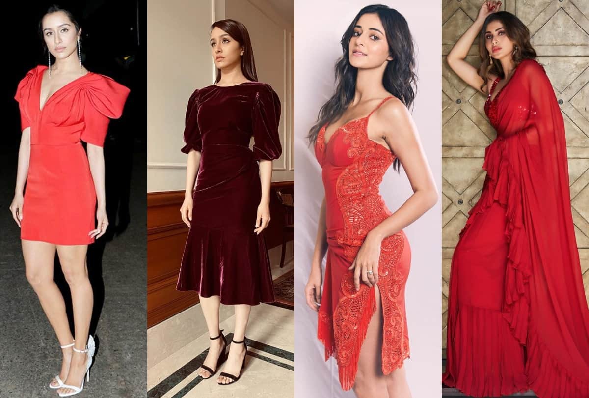 valentine's day 2020 best actress red outfit for date