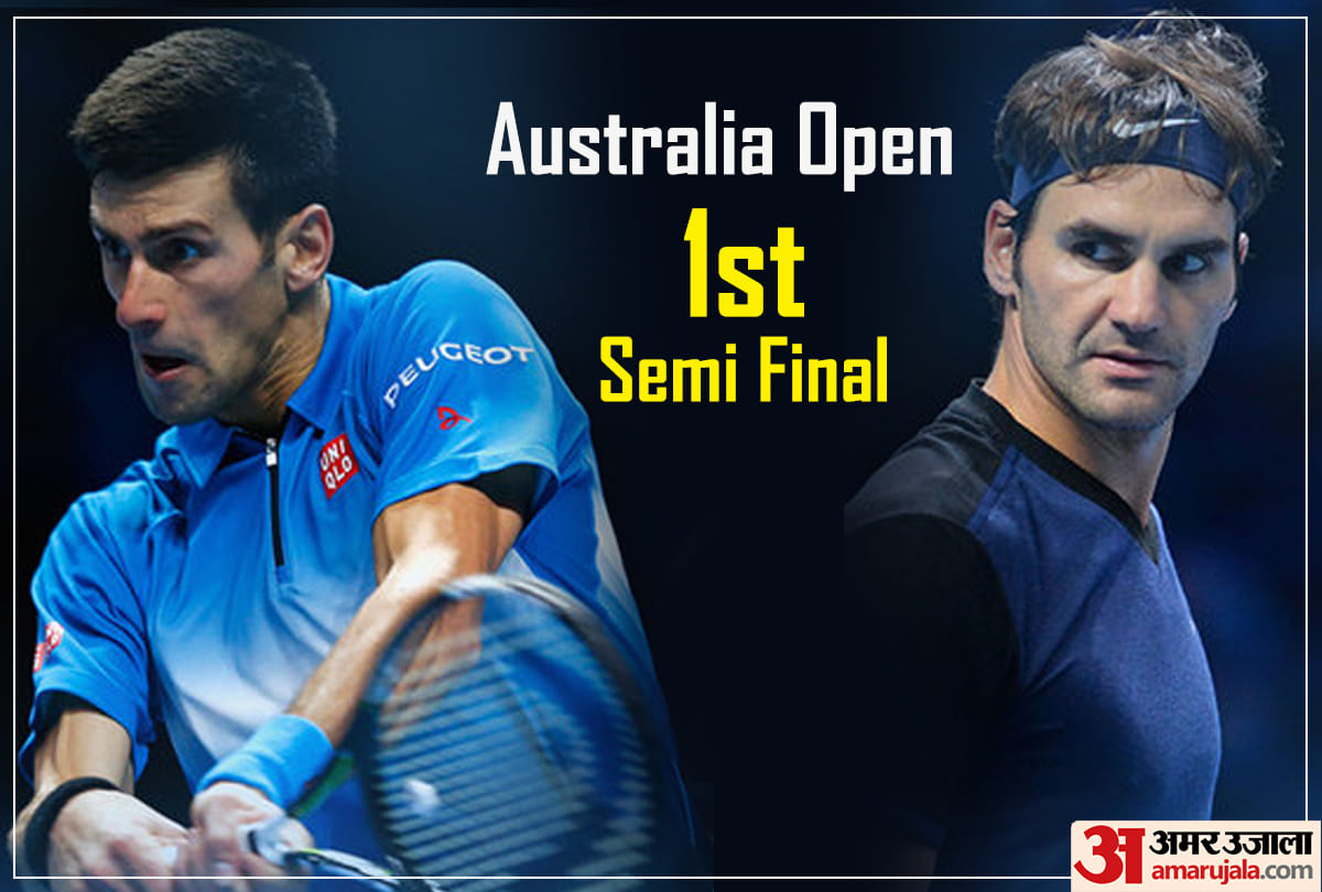 Australian open 2020 semifinal live score roger federer vs novak djokovic