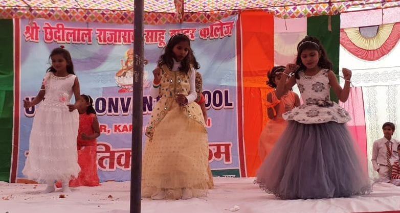 Tears of girl students spilled in farewell ceremony