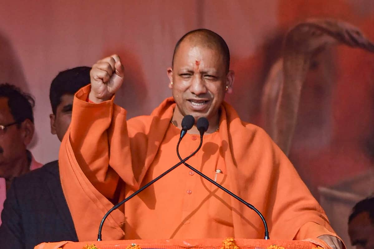 When Yogi Adityanath showed angry mood on SSP for first time